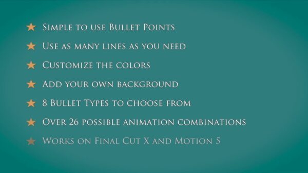 Bullet Points